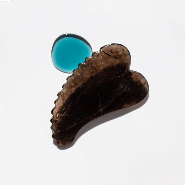 SMOKY QUARTZ GLOW GUA SHA